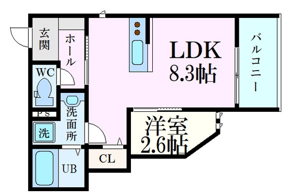 REGALEST-S 古市2の物件間取画像